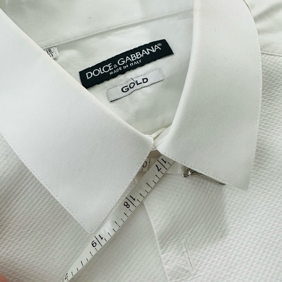 Dolce & Gabbana classic poplin tuxedo shirt - Picture 9 of 13